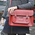 Red Large Leather Cambridge Satchel Bag – The Cambridge Satchel Company ...