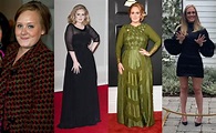 Las fotos del antes y después de la pérdida de peso de Adele