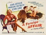 A Foreign Affair (1948) movie poster