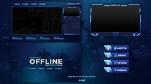 FREE TWITCH STREAM OVERLAY TEMPLATE 2018 #5 on Behance