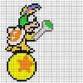 Lemmy_Koopa_Perler by Clevelandflowshop on Kandi Patterns | Nerdy ...