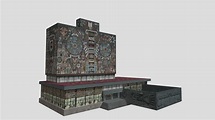 Biblioteca Central Unam - Download Free 3D model by alecsvaldez ...
