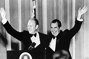 President Nixon And Vice President Photograph by Everett