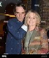 Jeremy Irons and his wife of 34 years Sinead Cusack at special Stock ...