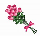 Rose bouquet clipart | 🔥Клипарт розы