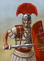 Roman Centurion, I Century BC. | Roman history, Roman centurion, Roman ...