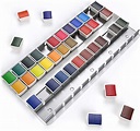 Watercolor Premium Artist Paint, Half Pans | ARTEZA