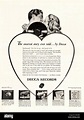 1946 U.S. Magazine Decca Records Advert Stock Photo - Alamy