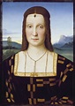 Portrait of Elisabetta Gonzaga posters & prints by Raphael