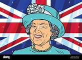 La Reina Isabel II del Reino Unido, Canadá, Australia y Nueva Zelanda ...