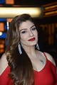 Actress Raveena Tandon Latest Photos in Red Dress