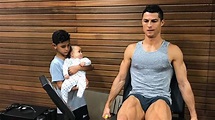Früh übt sich? Cristiano Ronaldo nimmt seine Kids ins Gym | Promiflash.de