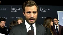 Jamie Dornan - A Private War LA Premiere (Interview) - YouTube