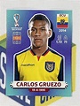 Ecuador Team Set - 20 Stickers - Panini World Cup 2022 Stickers - Solve ...