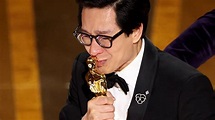 Ke Huy Quan wins best supporting actor at the 2023 Academy Awards ...