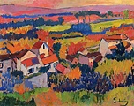 Landscape near Chatou, 1904 - Andre Derain | Andre derain, Fauvism art ...