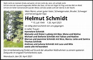 Traueranzeigen von Helmut Schmidt | www.trauerundgedenken.de