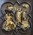 Ghiberti “Sacrifice of Isaac” Florence bronze doors Baptistery (San ...