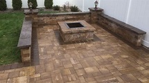 Olde English Square Fire Pit Kit by Cambridge Pavers - Home Mason Supply