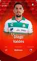 Rare card of Diego Valdés - 2021-22 - Sorare