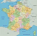Printable Map France