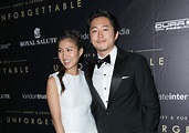 Wedding Pic! Steven Yeun Marries Joana Pak | ExtraTV.com