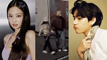 BTS V And Blackpink Jennie Allegedly Spotted Strolling Hand-In-Hand In ...