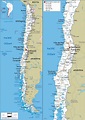 Large size Road Map of Chile - Worldometer