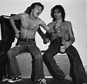 Bon Scott and Angus Young | Bon scott, Angus young, Acdc