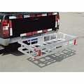 Ultra-Tow Aluminum Hitch Cargo Carrier — 500-Lb. Capacity, Silver, 49in ...