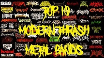 TOP 10 MODERN THRASH METAL BANDS - YouTube