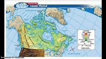 Download Physical Map Usa And Canada Free Vector - Www