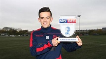 Zach Clough named Sky Bet League One Player of the Month - News - EFL ...