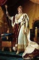 Napoleon I, Emperor of the French, in Coronation Regalia Painting by ...
