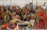 Ilja Repin: War ein deftiger Brief Inspiration für das Meisterwerk über ...