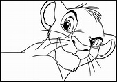 The Lion King Simba Coloring Pages Free Printable Coloring Pages ...