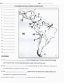 Geography Lesson Plans, Geography Worksheets, Map Worksheets, Geography ...