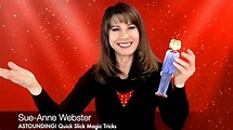 ASTOUNDING! Magic 'SAWING in HALF' by Sue-Anne Webster - YouTube