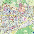Stadtplan von Karlsruhe | Detaillierte gedruckte Karten von Karlsruhe ...