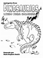 Dinosaurios Libro Para Colorear (Spanish) - Parte 1.pdf | Dinosaurios ...
