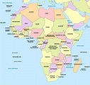 Quels sont les pays d'Afrique