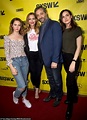 Judd Apatow supports wife Leslie Mann alongside daughters at SXSW ...