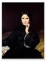 Portrait of Madame de Loynes de Eugene Emmanuel Amaury-Duval em póster, tela e muito mais ...