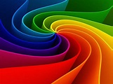 wallpaper: Abstract Rainbow Colours Wallpapers
