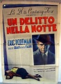 "DELITTO NELLA NOTTE, UN" MOVIE POSTER - "WANTED FOR MURDER" MOVIE POSTER