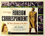 FOREIGN CORRESPONDENT (1940) | WalterFilm