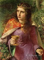 Anthony Frederick Sandys Queen Eleanor Oil Painting Reproductions for ...