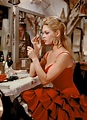 Brigitte Bardot on a movie set, 1959 : r/OldSchoolCool