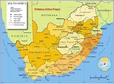 Cartes de Afrique du Sud | Cartes typographiques détaillées des villes ...