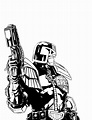 Judge Dredd | Dredd comic, Comic art, Comic books art